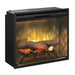 Dimplex Revillusion® 24" Built-In Firebox, Weathered Concrete -X-RBF24DLXWC- Right View