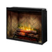 Dimplex Revillusion® 36" Portrait Built-In Firebox - Weathered Concrete -X-RBF36PWC- Left View