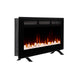 Dimplex Sierra 48" Wall-Mount/Tabletop Linear Electric Fireplace - X-SIL48 - Right View With Glass Fuel Bed Table Top