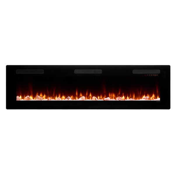 Dimplex Sierra 72" Wall-Mount/Tabletop Linear Electric Fireplace -X-SIL72- Main View Wall Mount