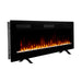 Dimplex Sierra 72" Wall-Mount/Tabletop Linear Electric Fireplace -X-SIL72- Right View With Rocks Fuel Bed Table Top