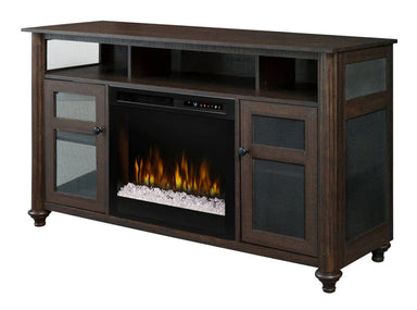 Dimplex Xavier 57 Inch Wide Media Console with 5118 BTU Electric Fireplace -X-GDS23L8-1904GB- Main View