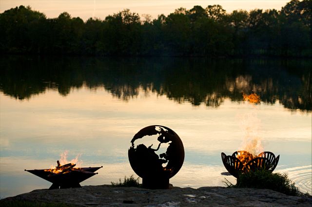 Fire Art Pit Third Rock Fire Pit