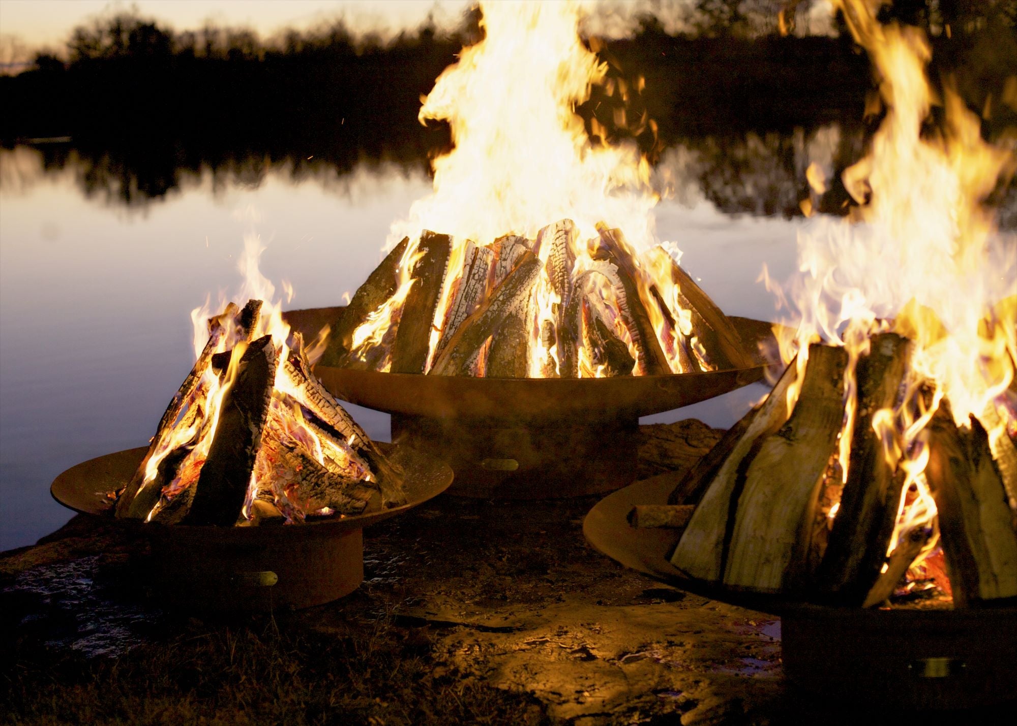 Fire Pit Art - Asia 72" Fire Pit