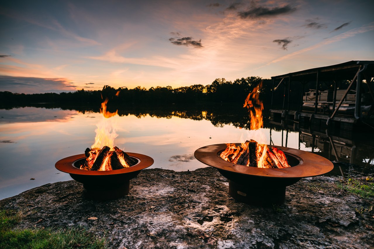 Fire Pit Art Magnum w/Lid  Fire Pit