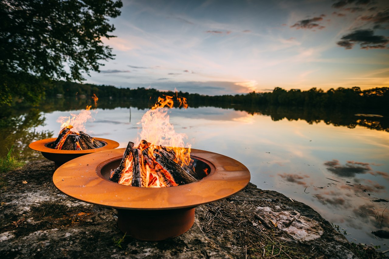 Fire Pit Art Magnum w/Lid  Fire Pit