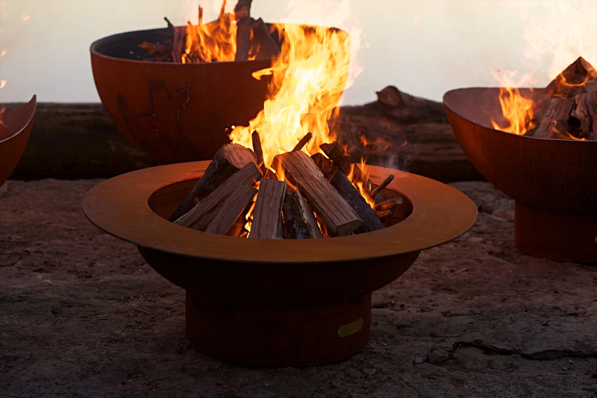 Fire Pit Art Saturn - Customized Fire Pit