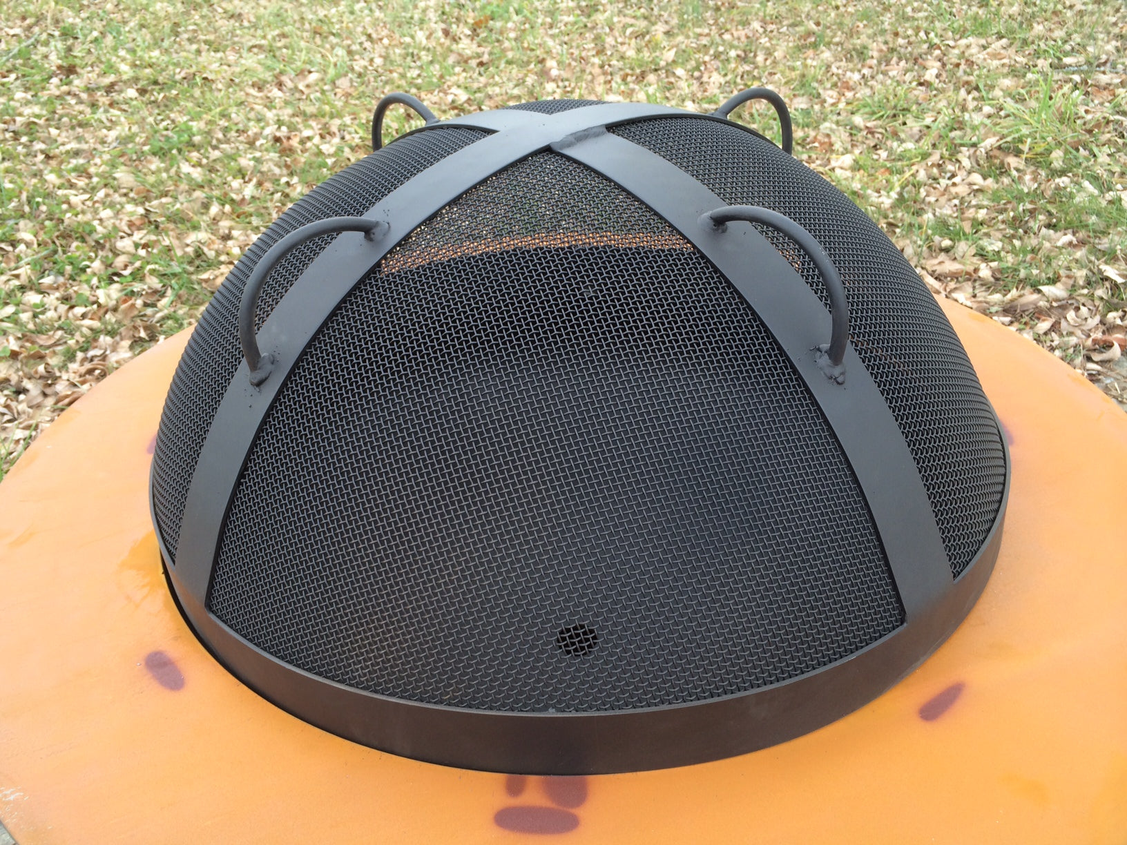 Fire Pit Art Saturn w/lid - Customized Fire Pit