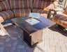 Hiland 30" Conventional Fire Pit in Hammered Bronze- GSF-PR-PC- Lifestyle Patio