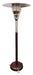 Hiland 85" Natural Gas Outdoor Patio Heater - Hammered Bronze-NG-HB- Front View