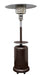 Hiland 87" Tall Outdoor Patio Heater with Table -HLDS01-CGT- Hammered Bronze- Main View