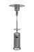 Hiland 87" Tall Outdoor Patio Heater with Table- Stainless Steel- HLDS01-BST- Main View