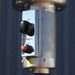 Hiland 90" Tall Commercial Patio Heater - Black- BURN-2400-BLK- Control