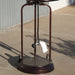 Hiland 90" Tall Commercial Patio Heater -Bronze- BURN-2400-BRZ- Close Up Detail