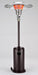 Hiland 90" Tall Commercial Patio Heater -Bronze- BURN-2400-BRZ- Front View