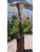 Hiland 90" Tall Commercial Patio Heater -Bronze- BURN-2400-BRZ- Lifestyle Graden