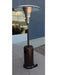 Hiland 90" Tall Commercial Patio Heater -Bronze- BURN-2400-BRZ- Lifestyle Outdoor