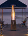 Hiland 91" Tall Quartz Residential Glass Tube Heater - Stainless Steel - HLDS01-GTSS- Lifestyle Beach