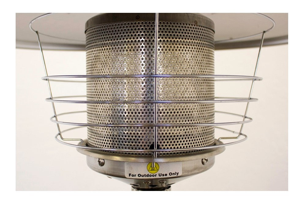 Hiland Outdoor Tabletop Patio Heater -Stainless Steel-HLDS032-B-Close up Detail