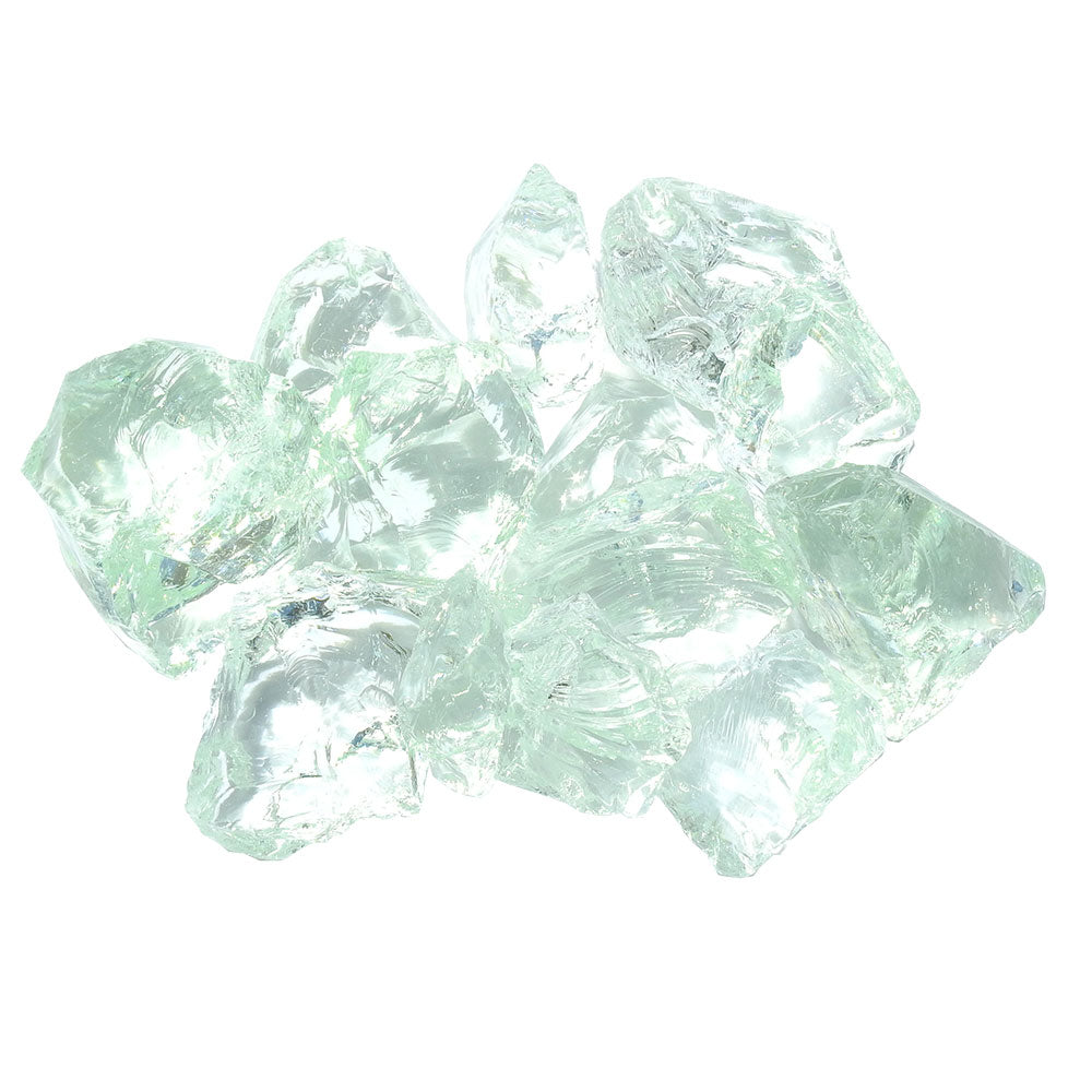 Hiland Landscape Recycled Glass - 50-100mm Ice