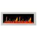 Litedeer Gloria II 48 Seamless Push-in Electric Fireplace with Reflective Fire Glass_White_-ZEF48XAW-Blaze Midsummer