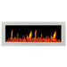 Litedeer Gloria II 48 Seamless Push-in Electric Fireplace with Reflective Fire Glass_White_-ZEF48XAW-Blaze Midsummer