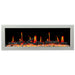 Litedeer Gloria II 58 Seamless Push-in Electric Fireplace_White_-ZEF58VW-Main View