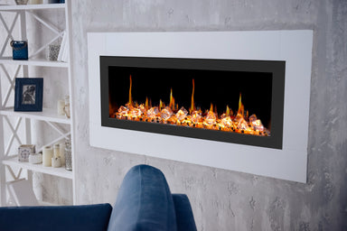 LitedeerLatitudeII 48 Seamless Push-in Electric Fireplace_ Acrylic Crushed Ice Rocks_-ZEF48XC-Lifestyle Living Room