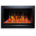 Litedeer LiteStar 33 inch Smart Electric Fireplace Inserts_Luster Copper-Amber Glass_-ZEF38VC-33-A-RiverRocks