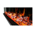 Litedeer Warmcastle 72 inch 3 Side Smart Control Electric Fireplace with Crystal Media_ZEF72T_Closeup