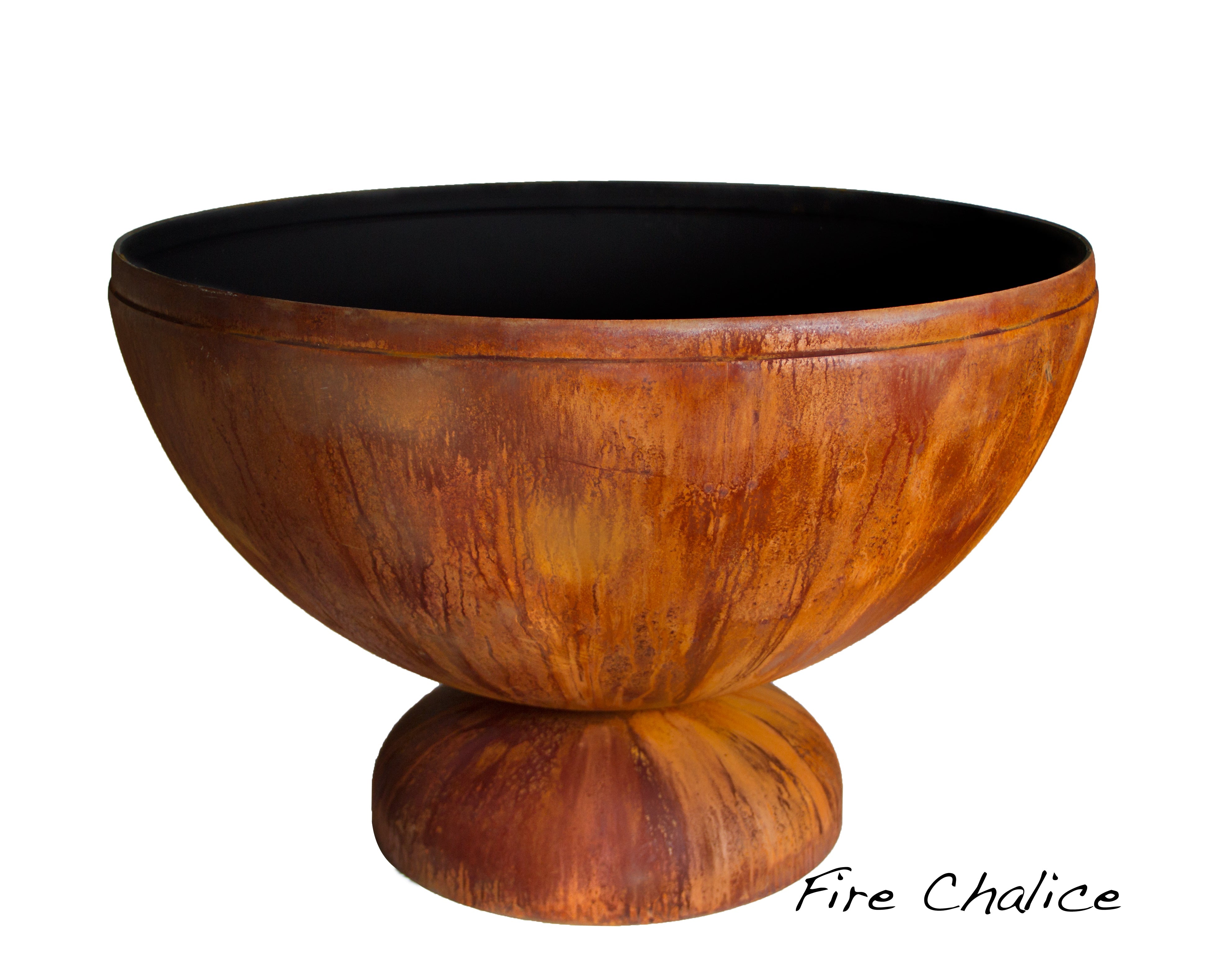 Ohio Flame Fire Chalice Artisan Fire Bowl-Main View Size 30"