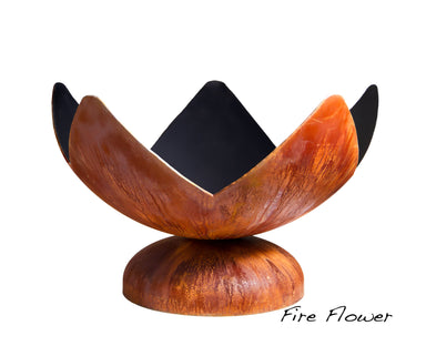Ohio Flame Fire Flower Artisan Fire Bowl- Main Size 30"