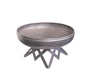 Ohio Flame Liberty Fire Pit with Angular Base- Side View