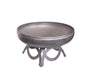 Ohio Flame Liberty Fire Pit with Curved Base- Side View