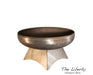 Ohio Flame Liberty Fire Pit with Standard Base- Side View