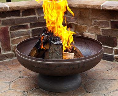 Ohio Flame Patriot Fire Pit- Lifestyle  Close Up Detail