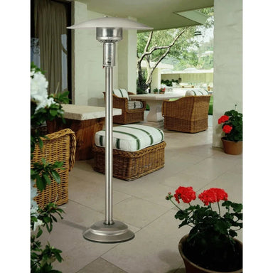 Patio Comfort Natural Gas Permanent Post Heater - Stainless Steel- NPC05 SSPP - Outdoor  Living Room