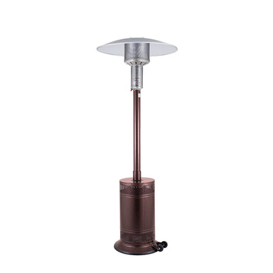 Patio Comfort Propane Patio Heater with Push Button Ignition - Antique Bronze- PC02AB - Main View