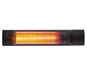 RADtec 25" Golden Tube Electric Patio Heater 1500W - 110V - G15-IR-GEN-SRS - Front View