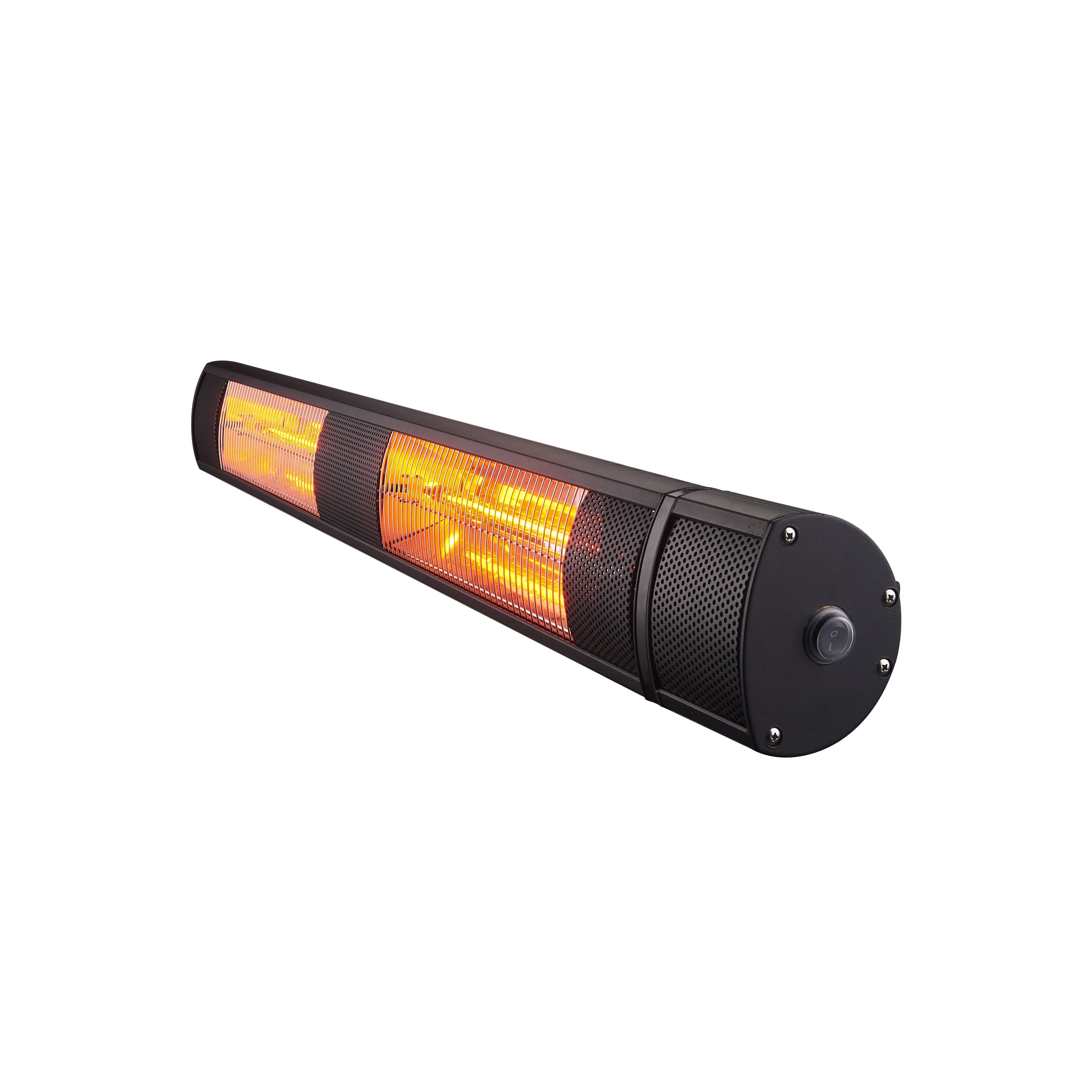 RADtec 38" Golden Tube Electric Infrared Patio Heater 3000W - 220V - G30-IR-GEN-SRS -  Side View