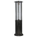 RADtec 80 Ellipse Flame Propane Patio Heater - Black with Clear Glass 41,000 BTU - 80-LLP-PT-HTR - Main View