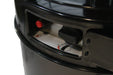 RADtec 80 Ellipse Flame Propane Patio Heater - Black with Ruby Glass 41,000 BTU  - 80-ELL-FLM-HT - Switch
