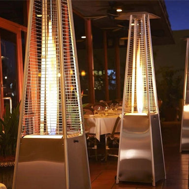 RADtec 89 Tower Flame Propane Patio Heater - Stainless Steel 41,000 BTU - TF2-MT-STN-STL - Outdoor