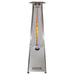 RADtec 93 Pyramid Flame Natural Gas Patio Heater - Stainless Steel Finish 41,000 BTU - 93-NTR-GAS-PYR - Glow Fire