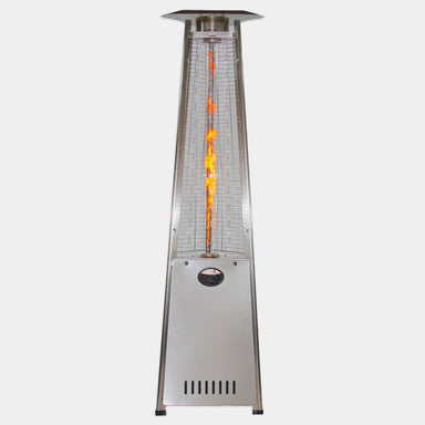 RADtec 93 Pyramid Flame Natural Gas Patio Heater - Stainless Steel Finish 41,000 BTU - 93-NTR-GAS-PYR - Main View