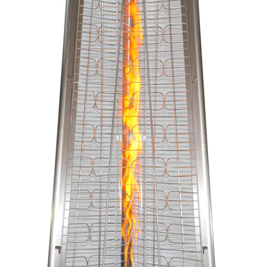 RADtec 93 Pyramid Flame Natural Gas Patio Heater - Stainless Steel Finish 41,000 BTU - 93-NTR-GAS-PYR - Middle View
