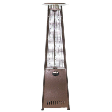 RADtec 93 Pyramid Flame Propane Patio Heater - Antique Bronze Finish 41,000 BTU - 93-PYR-FLM-AB - Full View