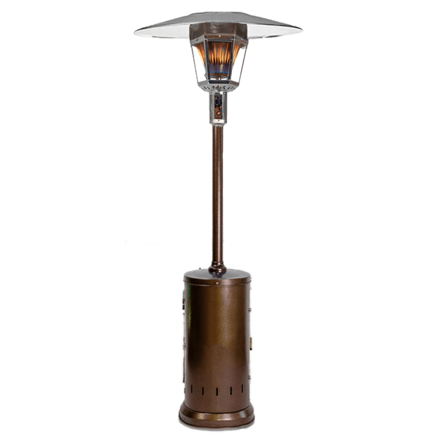 RADtec 96 Real Flame Natural Gas Patio Heater - Antique Bronze Finish 40,000 BTU - 96-NTR-GAS-AB - Main View