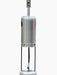 RADtec 96 Real Flame Natural Gas Patio Heater - Stainless Steel Finish 40,000 BTU  - 96-NTR-GAS-SS - Full View Tank