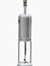 RADtec 96 Real Flame Propane Patio Heater - Stainless Steel Finish 40,000 BTU - RF1-MT-STN-STL - Full View Tank